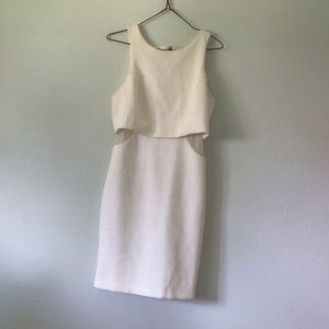 White formal dress